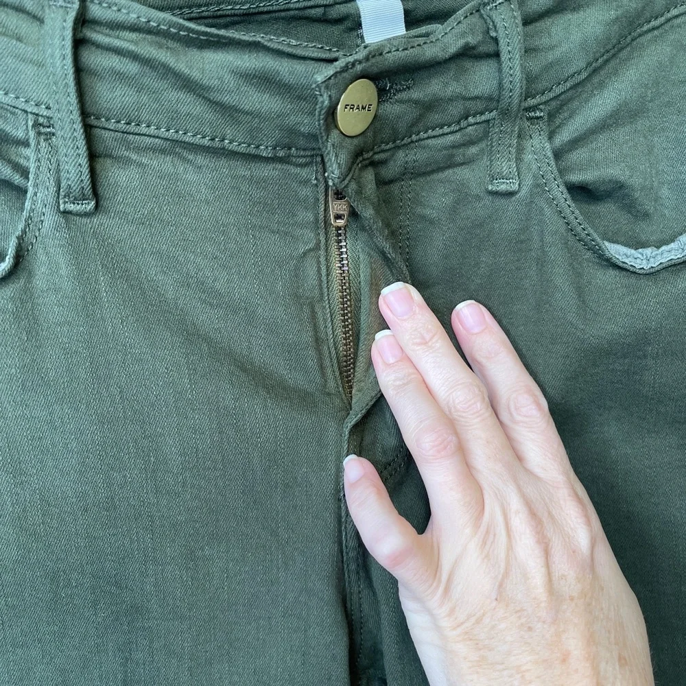FRAME | Le Skinny De Jeanne Mid Rise Designer Jeans Jeggings Stretchy Pants - Picture 4 of 13